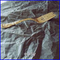 Reed & Barton Francis I Sterling 8 Cold Meat Pierced Fork New Mark No Mono
