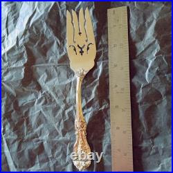 Reed & Barton Francis I Sterling 8 Cold Meat Pierced Fork New Mark No Mono