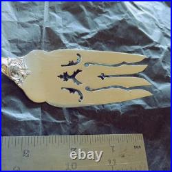 Reed & Barton Francis I Sterling 8 Cold Meat Pierced Fork New Mark No Mono