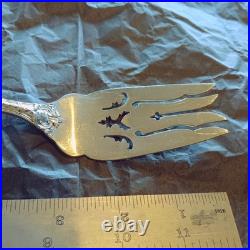 Reed & Barton Francis I Sterling 8 Cold Meat Pierced Fork New Mark No Mono