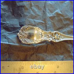 Reed & Barton Francis I Sterling 8 Cold Meat Pierced Fork New Mark No Mono
