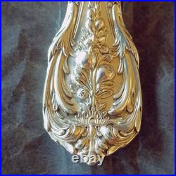 Reed & Barton Francis I Sterling 8 Cold Meat Pierced Fork New Mark No Mono