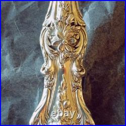 Reed & Barton Francis I Sterling 8 Cold Meat Pierced Fork New Mark No Mono