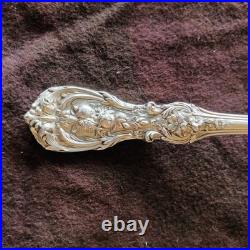 Reed & Barton Francis I Sterling 9-1/2 Salad Serving Fork, New Mark, Mono
