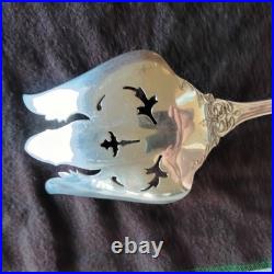 Reed & Barton Francis I Sterling 9-1/2 Salad Serving Fork, New Mark, Mono