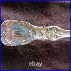 Reed & Barton Francis I Sterling 9-1/2 Salad Serving Fork, New Mark, Mono