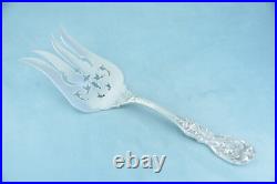 Reed & Barton Francis I Sterling 9-3/4 Fish Serving Fork 8 Piercing No Monogram