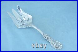 Reed & Barton Francis I Sterling 9-5/8 Salad Serving Fork Old Mark No Monogram