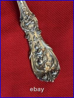 Reed & Barton Francis I Sterling Berry Serving Spoon 9 1/2 Old Markd Pat. Date