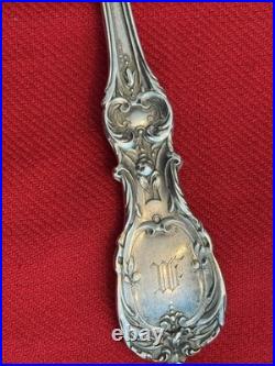 Reed & Barton Francis I Sterling Berry Serving Spoon 9 1/2 Old Markd Pat. Date