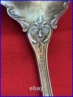 Reed & Barton Francis I Sterling Berry Serving Spoon 9 1/2 Old Markd Pat. Date