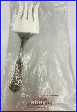 Reed & Barton Francis I Sterling Lge Solid Fish Serving Fork Xlnt Cond Unopened