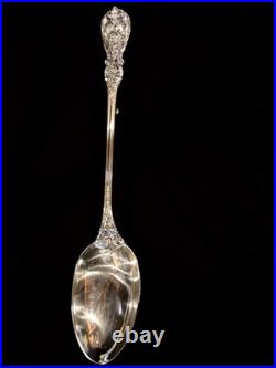 Reed & Barton Francis I Sterling Old Mark Stuffing Spoon, 14 Pat. June 25 1907