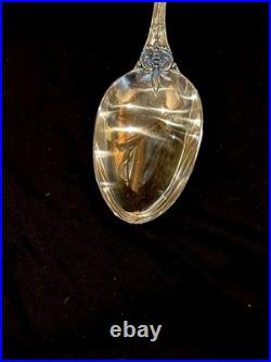 Reed & Barton Francis I Sterling Old Mark Stuffing Spoon, 14 Pat. June 25 1907