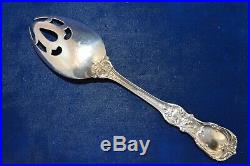 Reed & Barton Francis I Sterling Pierced Serving Spoon (Old Mark)-8 1/4-87g-NM