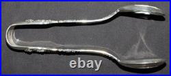 Reed & Barton Francis I Sterling Round Ice Tongs 6 5/8 USED No Monos