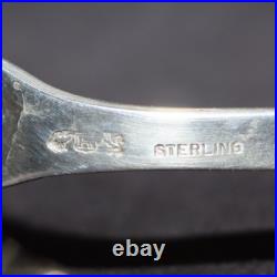 Reed & Barton Francis I Sterling Round Ice Tongs 6 5/8 USED No Monos
