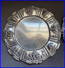 Reed & Barton Francis I Sterling Set of 3 Bread & Butter Plates X568 7 USED
