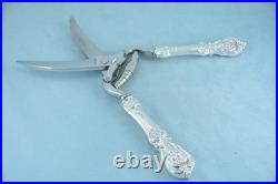Reed & Barton Francis I Sterling Silver 10-1/4 Poultry Shears No Monogram