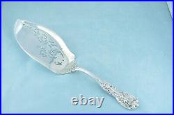 Reed & Barton Francis I Sterling Silver 11-1/2 Pierced Fish Server No Monogram