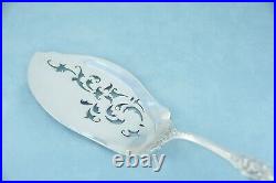 Reed & Barton Francis I Sterling Silver 11-1/2 Pierced Fish Server No Monogram