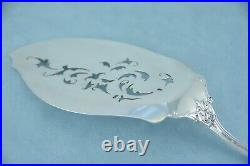 Reed & Barton Francis I Sterling Silver 11-1/2 Pierced Fish Server No Monogram