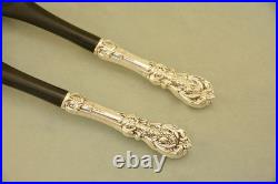 Reed & Barton Francis I Sterling Silver 11-3/4 Salad Serving Set No Monogram