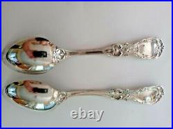 Reed & Barton Francis I Sterling Silver 2 Serving Spoon 8 3/8