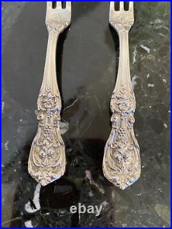 Reed & Barton Francis I Sterling Silver 2 Strawberry Forks Flatware