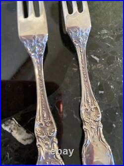 Reed & Barton Francis I Sterling Silver 2 Strawberry Forks Flatware