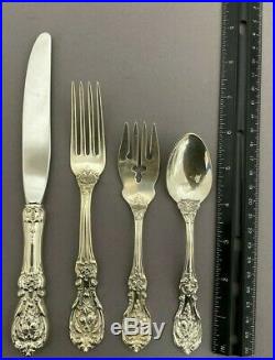 Reed & Barton Francis I Sterling Silver 4-Piece Place Sized Settings