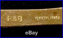 Reed & Barton Francis I Sterling Silver 6-1/2 Ice Tongs Old Mark No Monogram