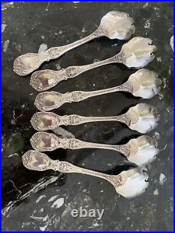 Reed & Barton Francis I Sterling Silver 6 Original Ice Cream Fork/spoon Flatware