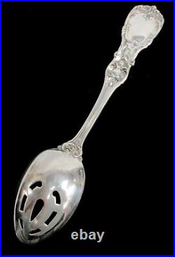 Reed & Barton Francis I Sterling Silver 8 1/4 Closed Pierced Tablespoon
