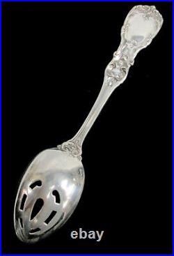 Reed & Barton Francis I Sterling Silver 8 1/4 Pierced Tablespoon