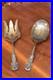 Reed & Barton Francis I Sterling Silver 9 1/2 Salad Serving Spoon & Fork Set