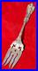 Reed & Barton Francis I Sterling Silver 9 1/8 Large Serving Fork Monogram