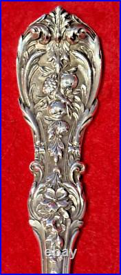 Reed & Barton Francis I Sterling Silver 9 1/8 Large Serving Fork Monogram