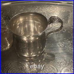 Reed & Barton Francis I Sterling Silver 925 Baby Cup Mono X568