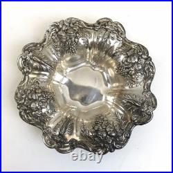 Reed & Barton Francis I Sterling Silver 925 Candy Nut Dish & BonBon Bowl 365g