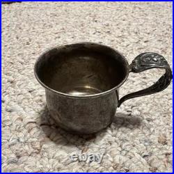 Reed & Barton Francis I Sterling Silver (. 925) Cup X567 Engraved Antique Pattern