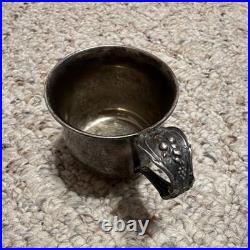 Reed & Barton Francis I Sterling Silver (. 925) Cup X567 Engraved Antique Pattern