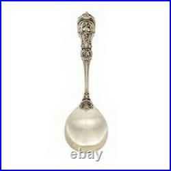 Reed & Barton Francis I Sterling Silver. 925 Large Gumbo Serving Spoon 7 1/4