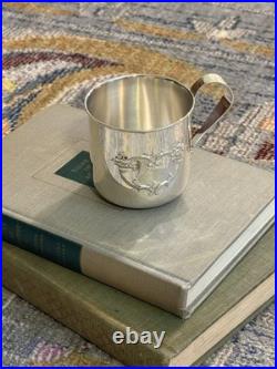 Reed & Barton Francis I Sterling Silver Baby Cup X566 Original Box Unengraved