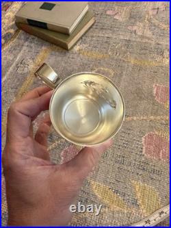 Reed & Barton Francis I Sterling Silver Baby Cup X566 Original Box Unengraved