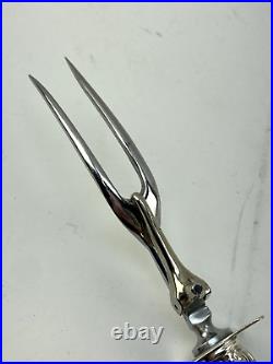 Reed & Barton Francis I Sterling Silver Carving Set-Knife and Fork, Monogramed