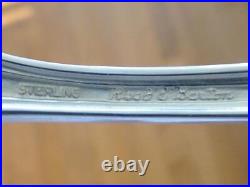 Reed & Barton Francis I Sterling Silver Cold Meat Serving Fork 7 7/8 Pierced