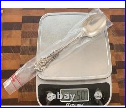 Reed & Barton Francis I Sterling Silver Flatware 6.75 Spoon No Mono 50gr SEALED