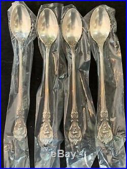 Reed & Barton Francis I Sterling Silver Flatware Set of 4 ice teaspoons