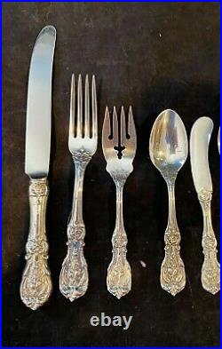 Reed & Barton Francis I Sterling Silver Flatware set For 4 with 5 pieces